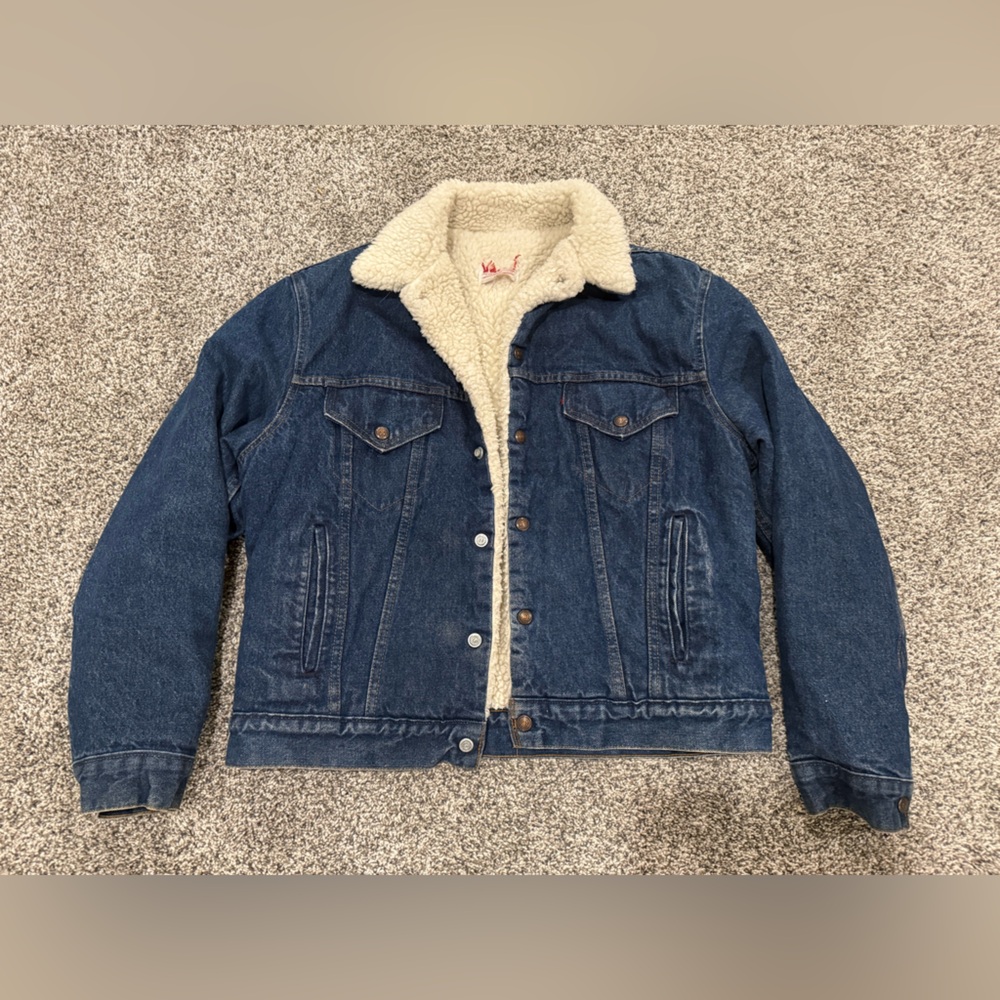 Vintage Levi's Sherpa lined Jean jacket - Picture 2 of 12